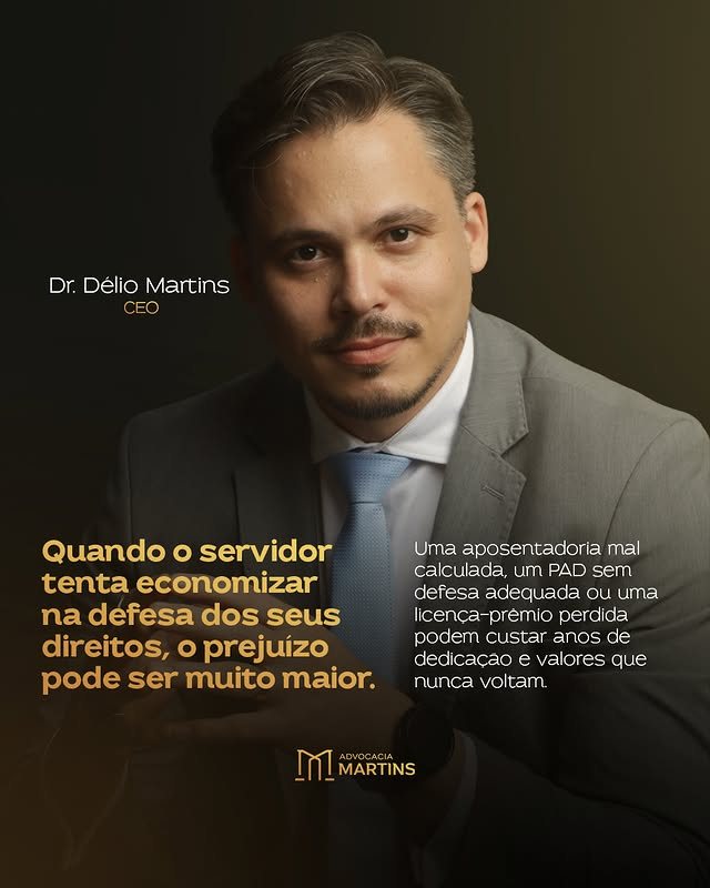 Dr. Délio Martins — economizar na defesa pode sair mais caro