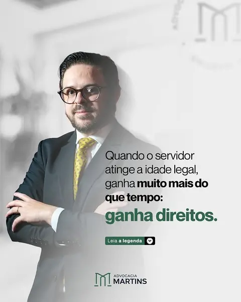 Ao atingir a idade legal, o servidor ganha direitos