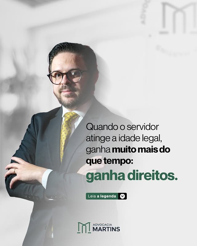 Ao atingir a idade legal, o servidor ganha direitos